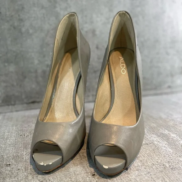 ALDO OPEN TOE PUMPS - Picture 5 of 7
